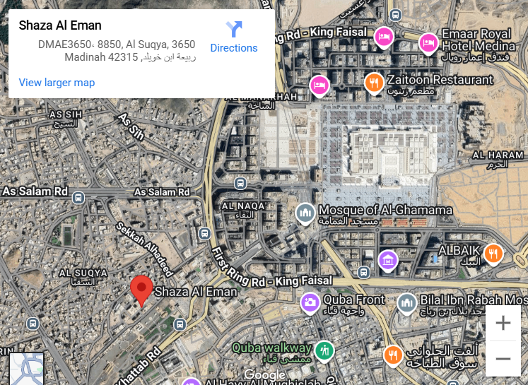 Our Hotel Location